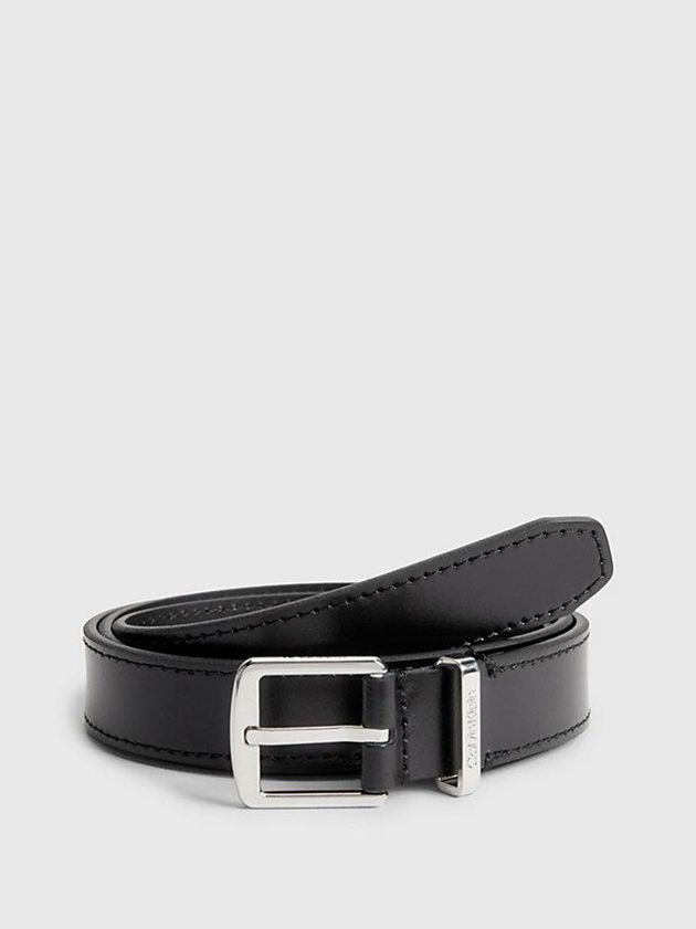 Calvin Klein USA Leather Womens Belt Black 7328561-VF